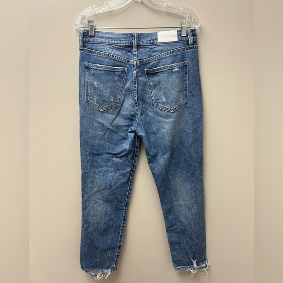 Pistola Ripped Light Wash Blue Jeans - Picture 3 of 5